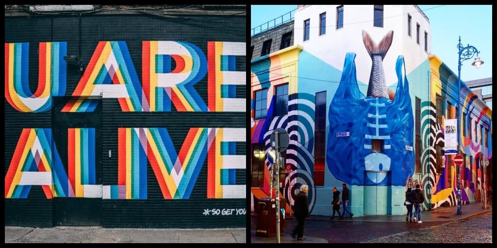 DUBLINO STREET ART: i 5 posti migliori per colori e graffiti incredibili