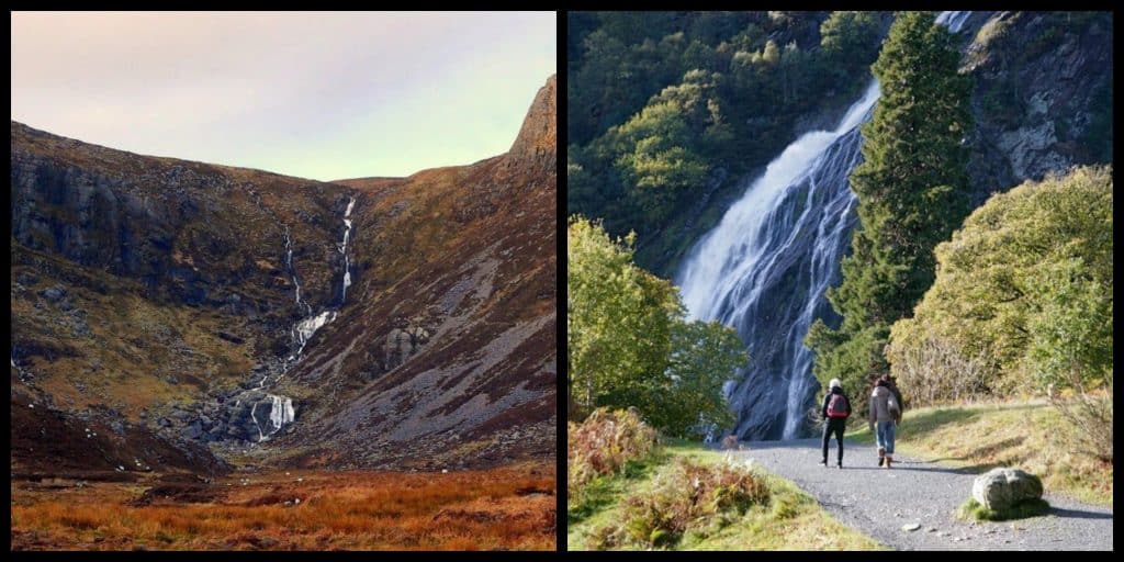 Clasificación de las 15 cascadas más bonitas de Irlanda