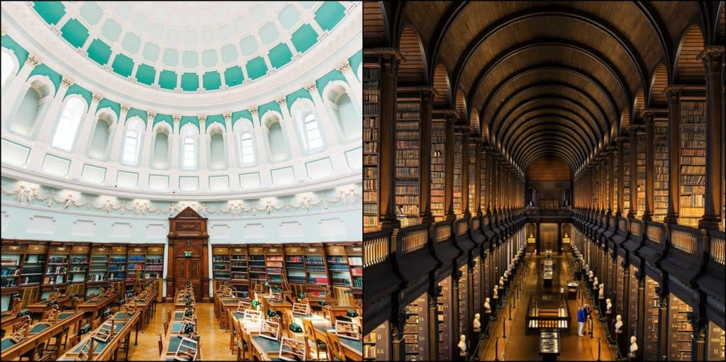 Les 6 plus belles bibliothèques d'Irlande
