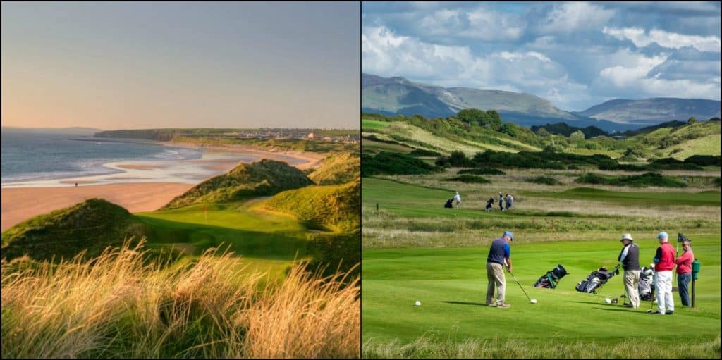 Top 10 lapangan golf paling endah di Irlandia