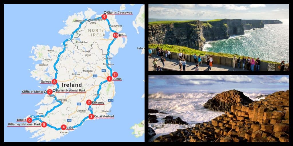 ИРЛАНД ДАХЬ 14 ХОНОГ: Ирландын аялалын эцсийн маршрут