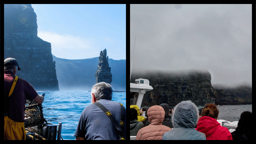 Die ICONIC Cliffs of Moher Boat Tour ist ein unglaubliches irisches Erlebnis