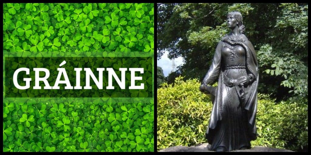 اسم الأسبوع الأيرلندي: Gráinne