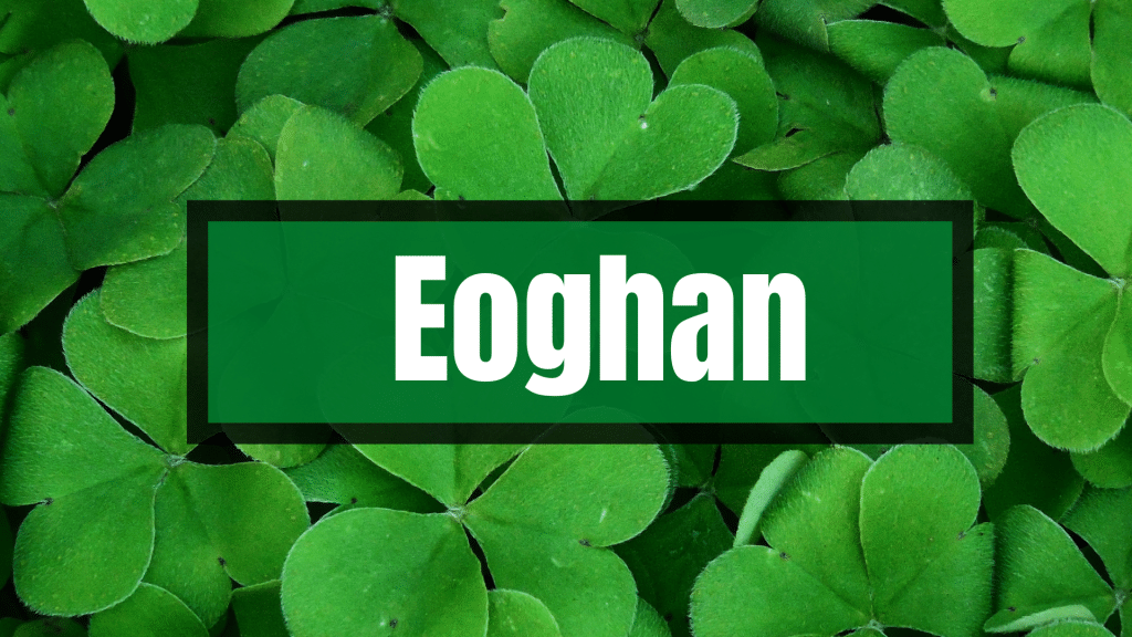 Top 10 najlepših irskih imen, ki se začenjajo z 'E'