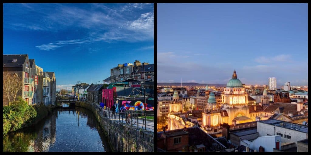 A-Z માંથી સૂચિબદ્ધ આયરલેન્ડના તમામ શહેરો: આયર્લેન્ડના શહેરોની ઝાંખી