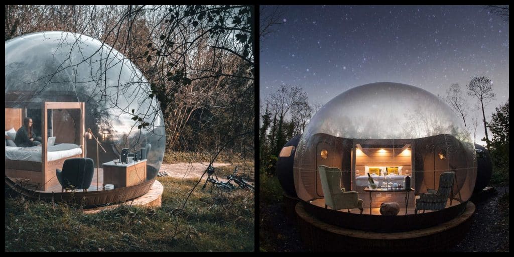 FINN LOUGH Bubble Domes: кога да посетите и какво да знаете